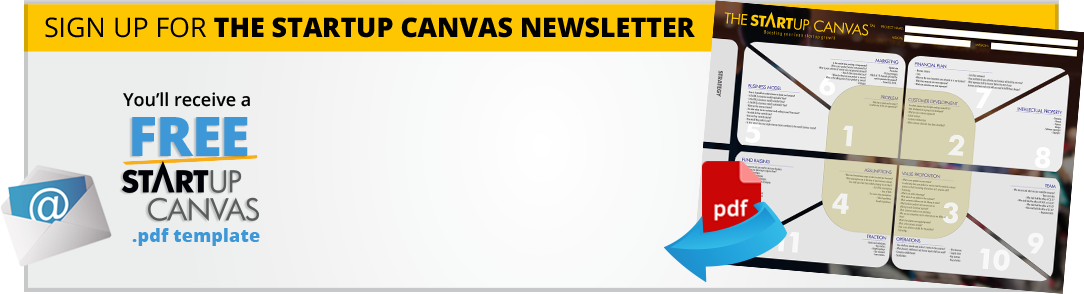 Subscribe and Download the startup canvas | Download the startup canvas